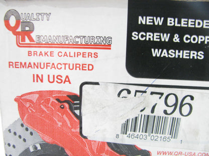 Quality Remanufacturing 65796 REMAN Rear Left Disc Brake Caliper