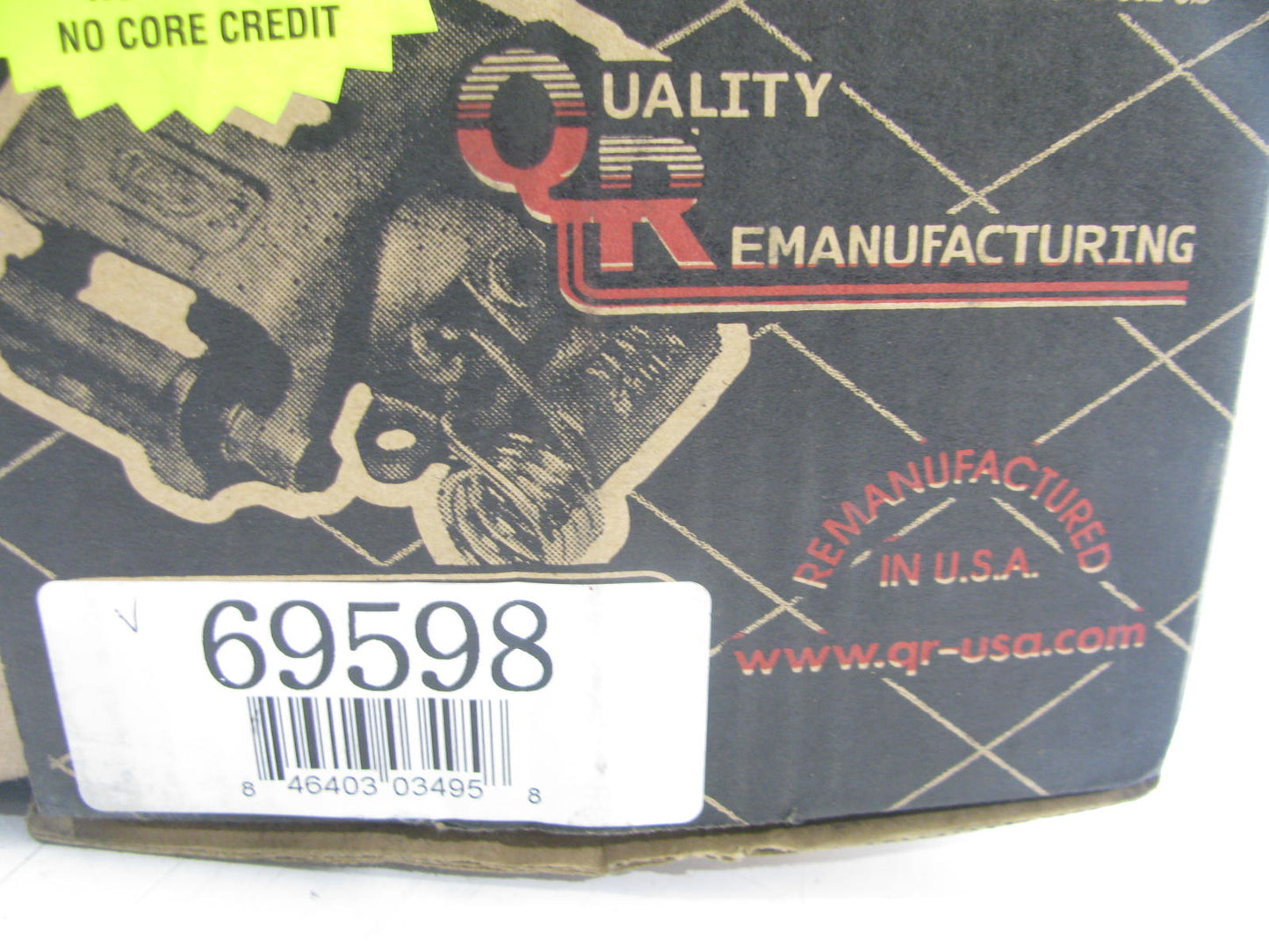 Quality Remanufacturing 69598 REMAN Front Left Disc Brake Caliper