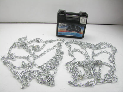 SCC QG1130 Quik Grip Type PL Passenger Vehicle Tire Traction Chain - Set Of 2