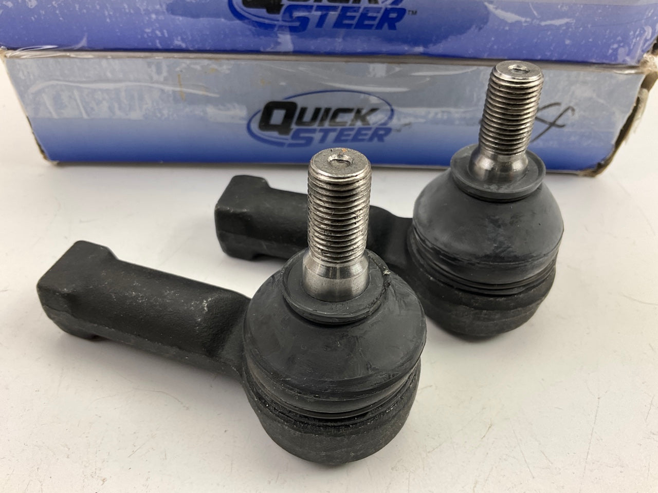 (2) Quick Steer ES3377 Steering Tie Rod End - Front Outer