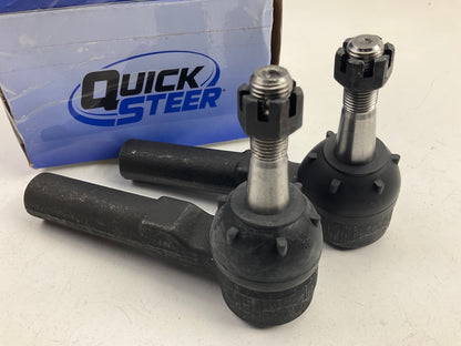 (2) Quick Steer ES3459-2 Steering Tie Rod End - Front Outer