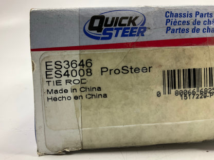 (2) Quick Steer ES3646 Front Outer Steering Tie Rod End