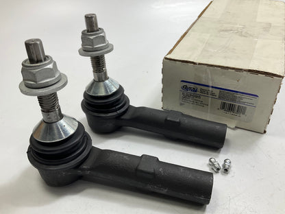 (2) Quick Steer ES3695 Front Outer Steering Tie Rod End
