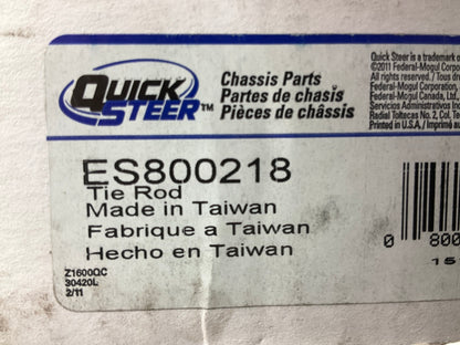 Quick Steer ES800218 Front Left Outer Steering Tie Rod End For 2004-08 Acura TL
