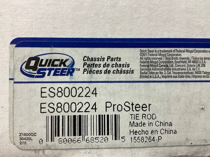 Quick Steer ES800224 Front Outer Steering Tie Rod End For 2005-10 Honda Odyssey