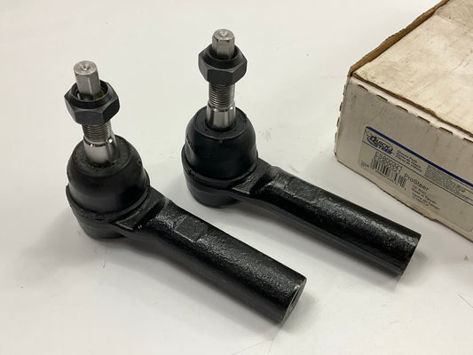 (2) Quick Steer ES800321 Steering Tie Rod End - Front Outer