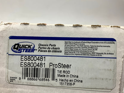 Quick Steer ES800481 Front Left Inner Steering Tie Rod End