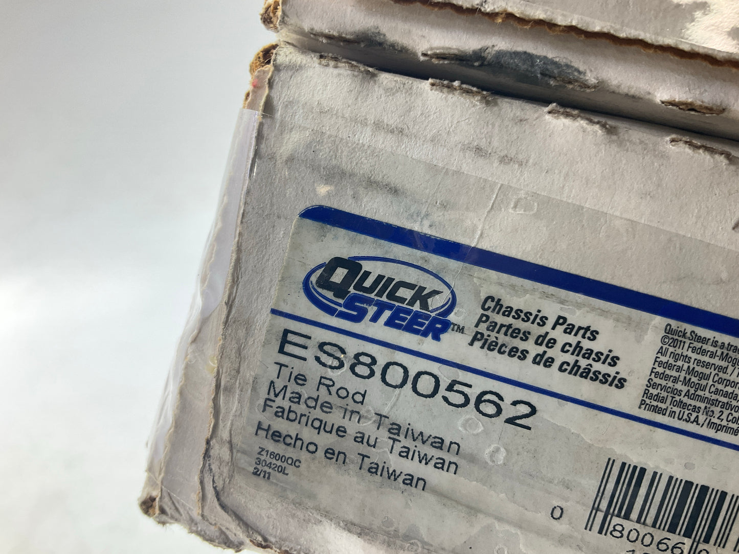 (2) Quick Steer ES800562 Rear Outer Toe Compensator Link Rod