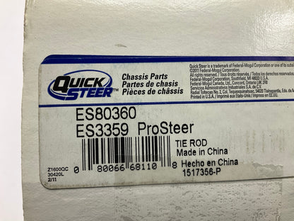 Quick Steer ES80360 Front Right Outer Steering Tie Rod End