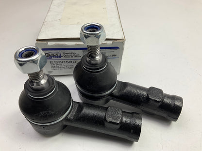 (2) Quick Steer ES80580 Steering Tie Rod End - Front Outer