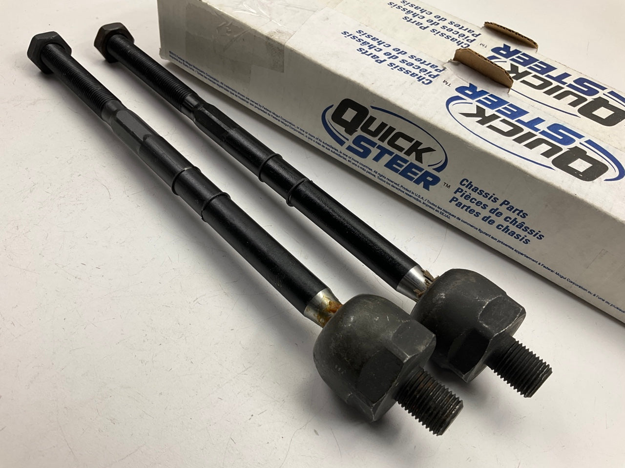 (2) Quick Steer EV-422 Steering Tie Rod End - Front Inner