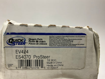 Quick Steer EV424 Front Inner Steering Tie Rod End