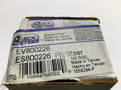 Quick Steer EV800226 Front Inner Steering Tie Rod End For 2005-10 Honda Odyssey