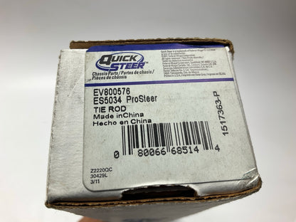 Quick Steer EV800576 Front Inner Steering Tie Rod End