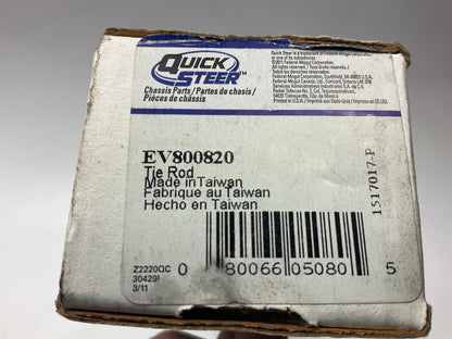 Quick Steer EV800820 Front Inner Steering Tie Rod End For 2007-12 Nissan Sentra