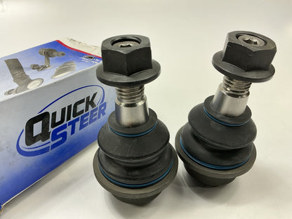 (2) Quick Steer K500250 Front Lower Suspension Ball Joint