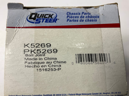 MISSING BRACKET - Quick Steer K5269 Front Lower Suspension Ball Joint