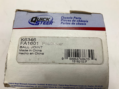 Quick Steer K6346 Suspension Ball Joint - Front Upper