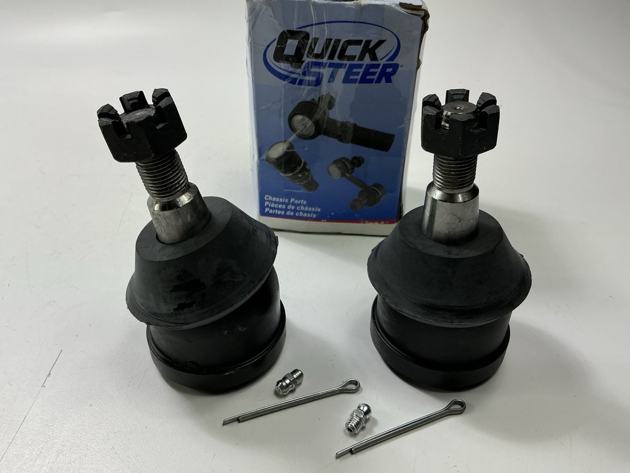 (2) Quick Steer K6445 Front Lower Suspension Ball Joint
