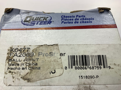 Quick Steer K6477 Suspension Ball Joint - Front Lower