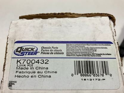 Quick Steer K700432 Front Suspension Stabilizer Sway Bar Link Kit