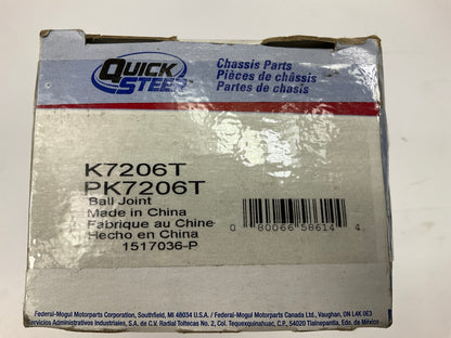 Quick Steer K7206T Suspension Ball Joint, Front Upper