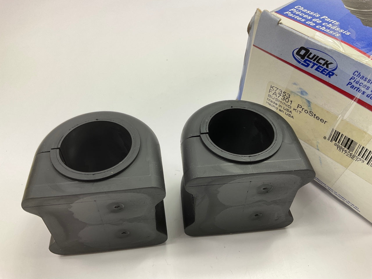 Quick Steer K7353 Front Suspension Stabilizer Sway Bar Bushing Kit