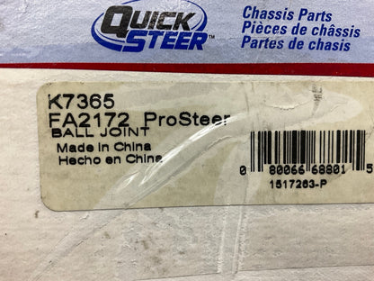 Quick Steer K7365 Front Lower Suspension Ball Joint For 00-01 Dodge Ram 1500 RWD