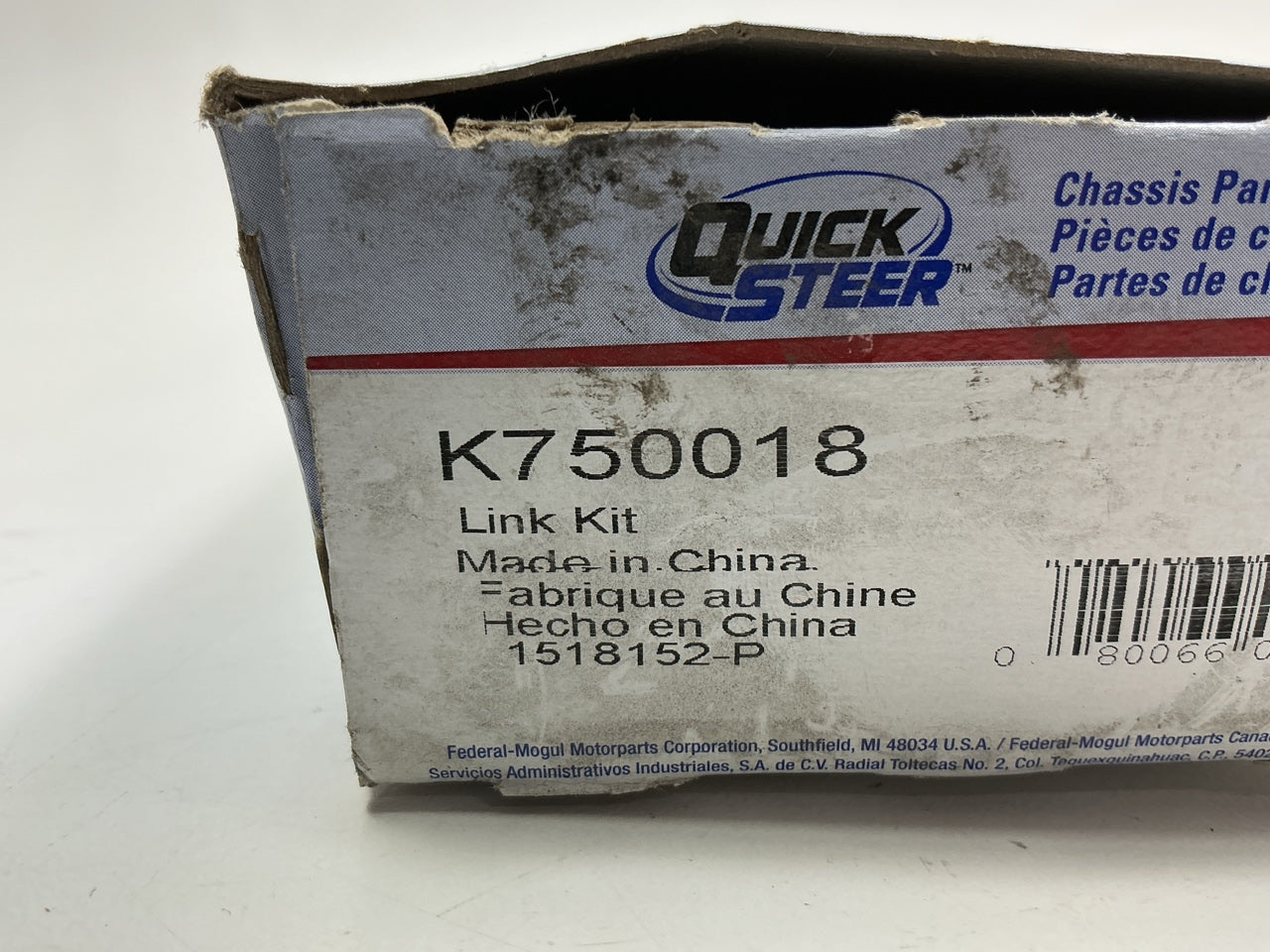 Quick Steer K750018 Rear Suspension Stabilizer Sway Bar Link Kit