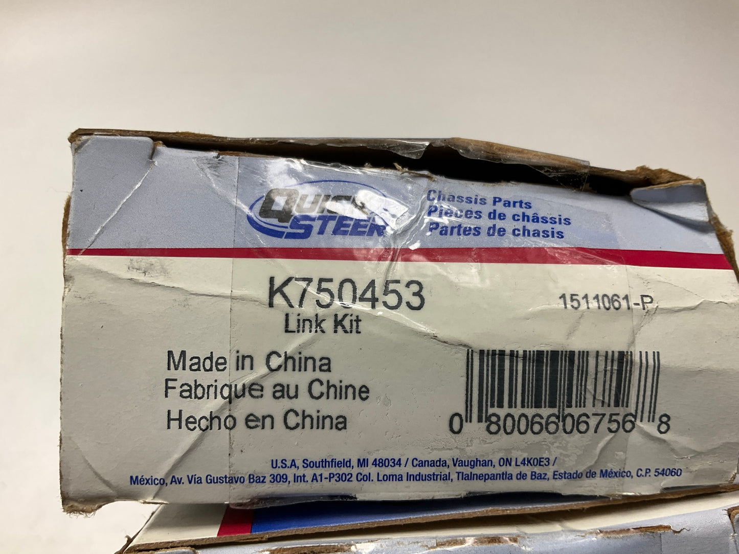 (2) Quick Steer K750453 Front Suspension Stabilizer Sway Bar Link Kit