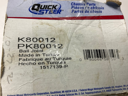 Quick Steer K80012 Suspension Ball Joint - Front Upper
