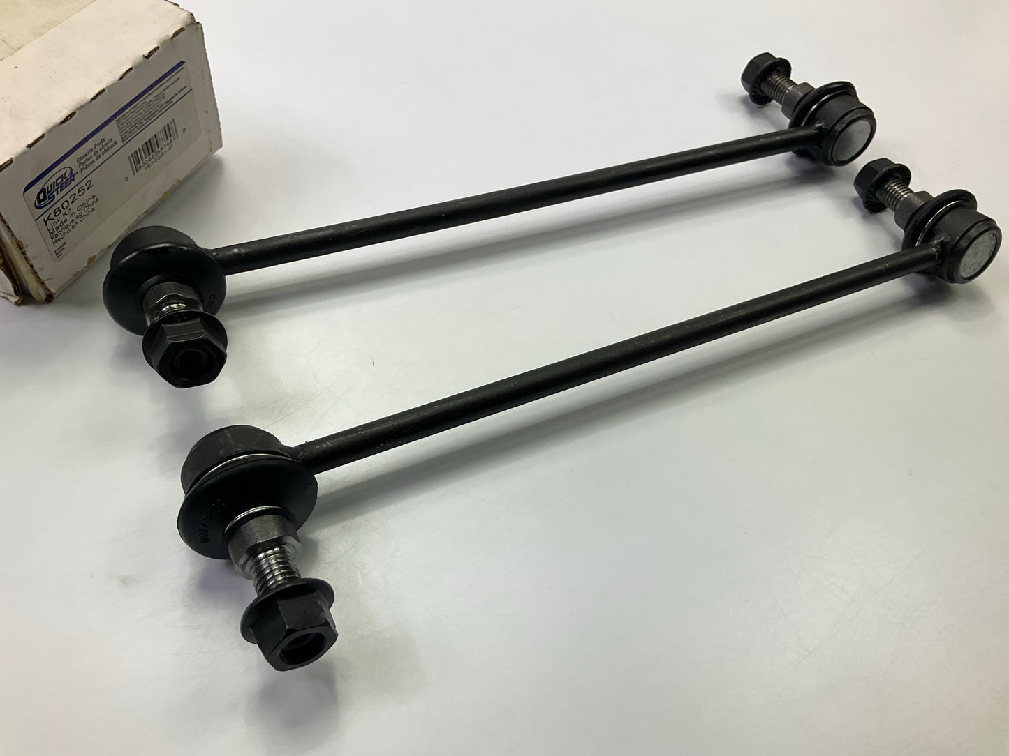 (2) Quick Steer K80252 Front Suspension Stabilizer Sway Bar Link Kit