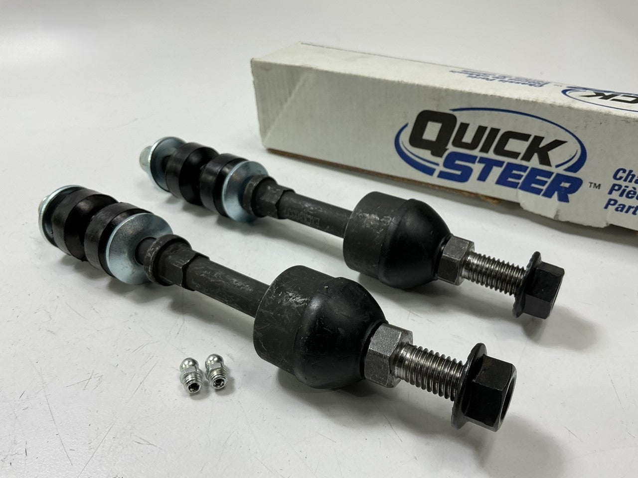 (2) Quick Steer K80337 Front Suspension Stabilizer Sway Bar Link Kit - 2WD