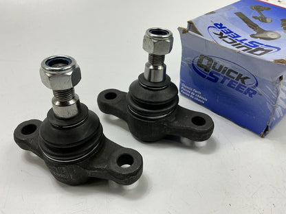 (2) Quick Steer K80621 Suspension Ball Joint - Front Lower