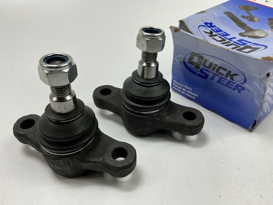(2) Quick Steer K80621 Suspension Ball Joint - Front Lower