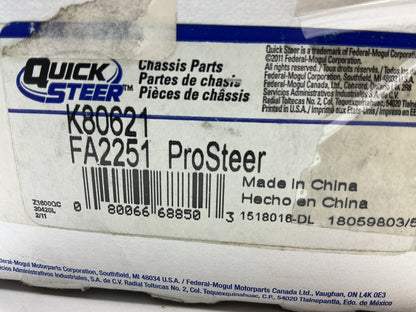 (2) Quick Steer K80621 Suspension Ball Joint - Front Lower