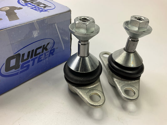 (2) Quick Steer K80700 Front Lower Suspension Ball Joint - MISSING HARDWARE