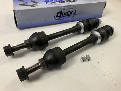 (2) Quick Steer K80821 Front Suspension Stabilizer Sway Bar Link Kit