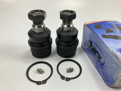 (2) Quick Steer K8607T Front Lower Suspension Ball Joint