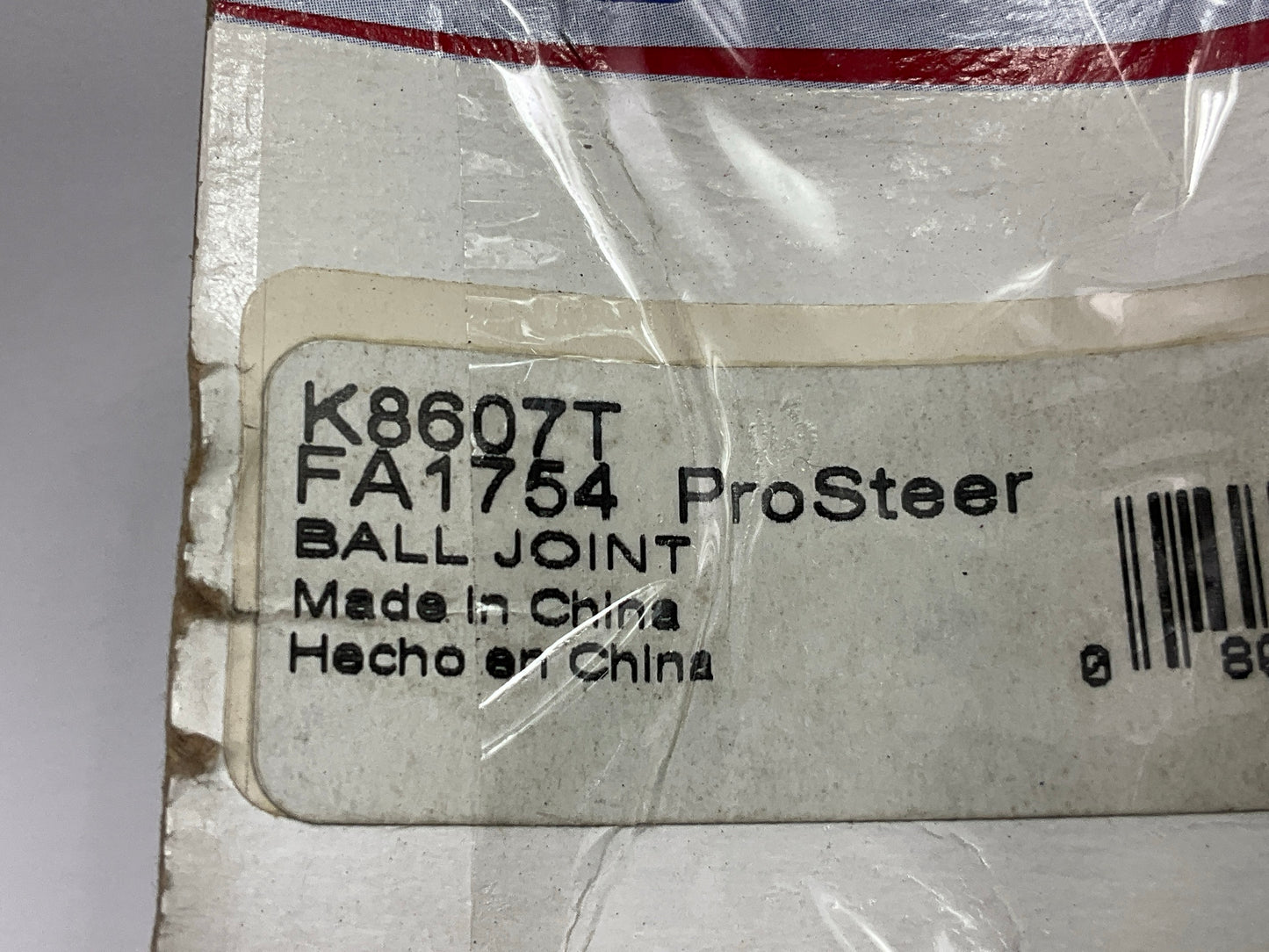 (2) Quick Steer K8607T Front Lower Suspension Ball Joint