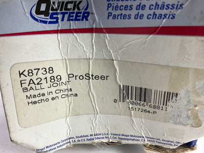 Quick Steer K8738 Front Upper Suspension Ball Joint