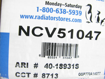 Radiator Store NCV51047 Front Left CV Axle Assembly 91-96 Stealth 92-99 3000GT