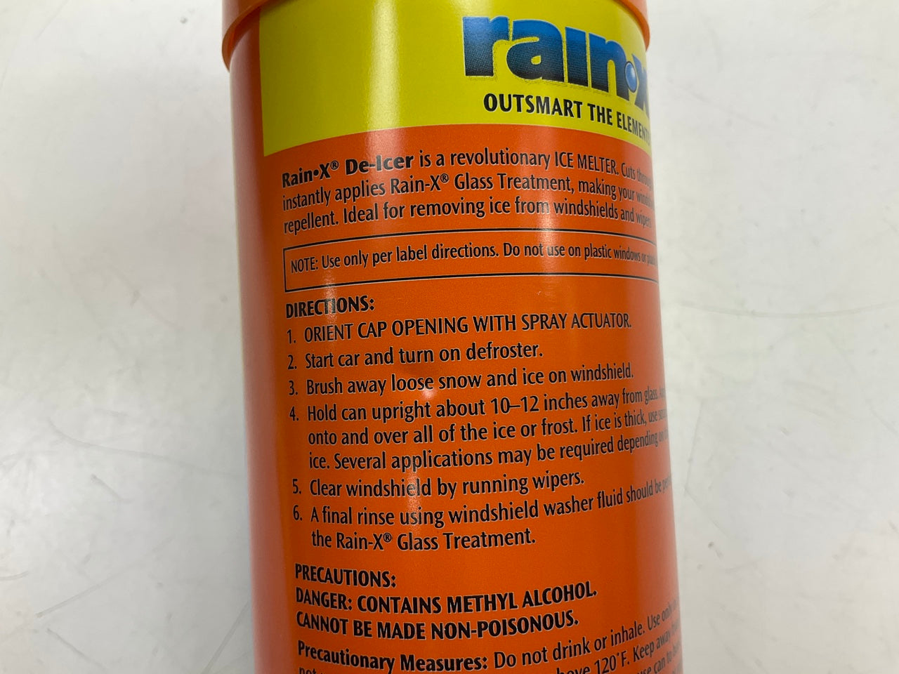 6 SPRAY CANS - Rain-X De-Icer Spray - Melts Snow & Ice Quickly, 15 Oz Each