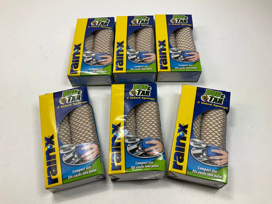 (6) Rain-x 45122X 2-Sided Automotive Bug Grime And Tar Car Wash Cleaning Sponge