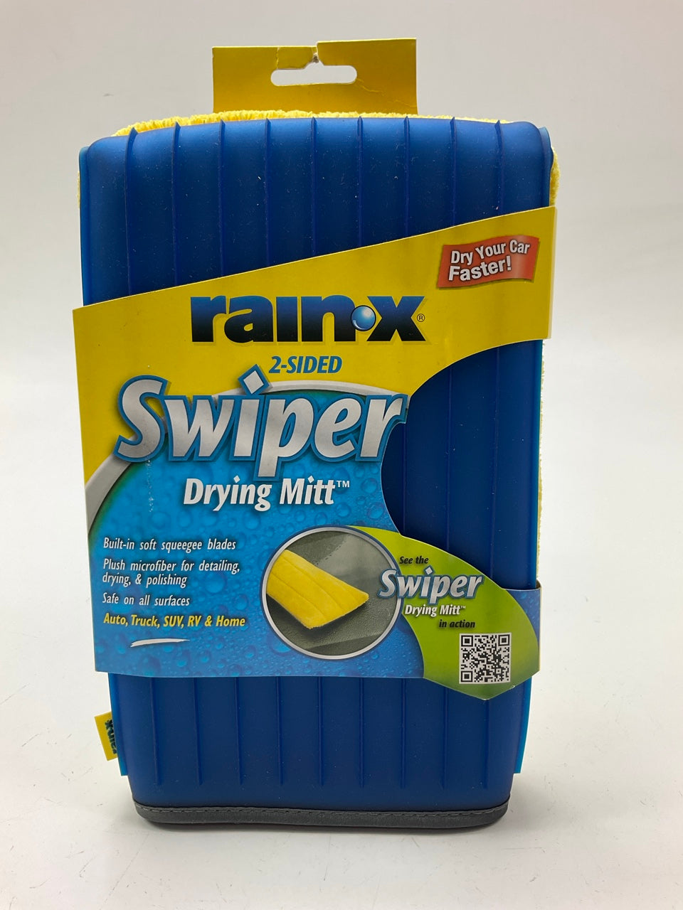Rain-X 45137X Swiper Pro Car Detailing Drying Mitt, Microfiber