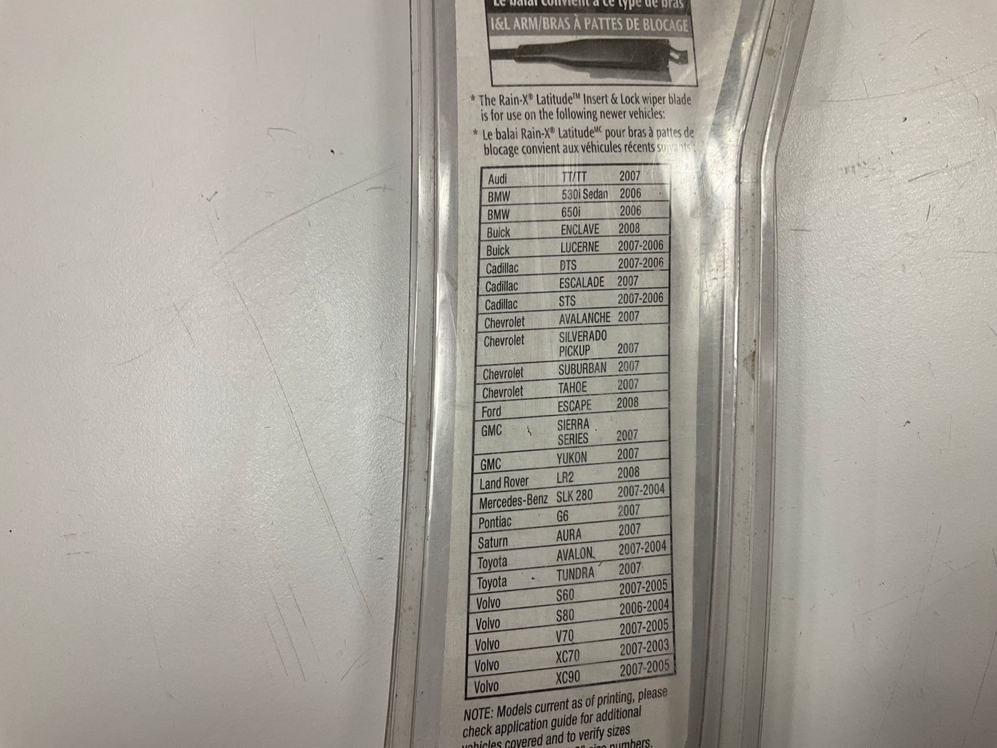 Rain-x 5076787 21'' Rain-X Latitude Wiper Blades