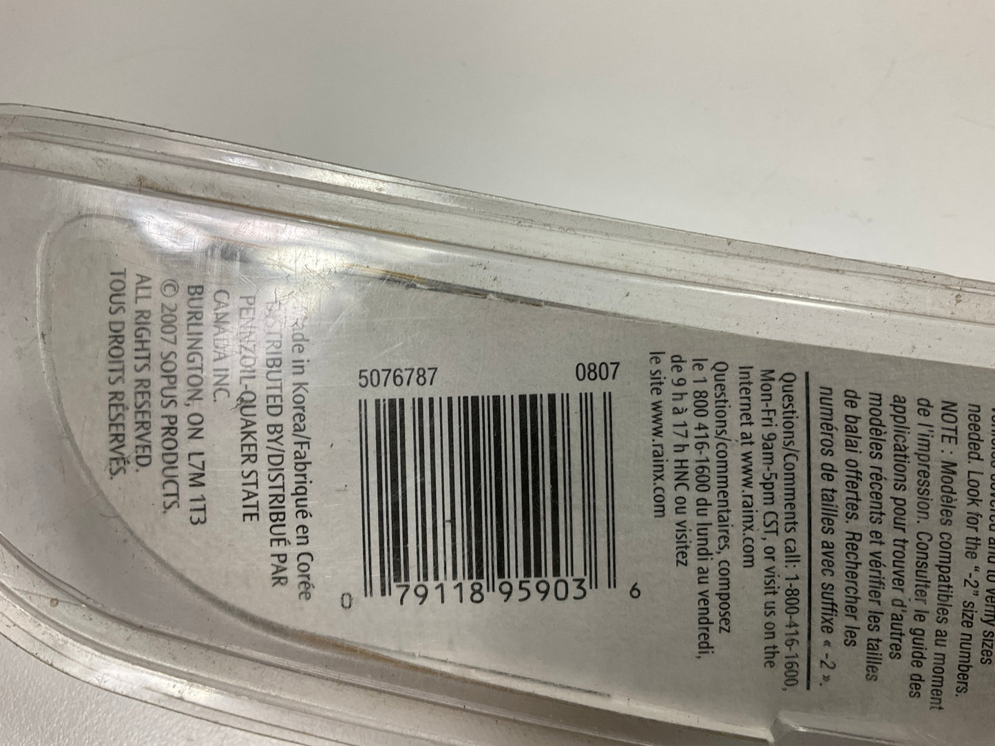 Rain-x 5076787 21'' Rain-X Latitude Wiper Blades