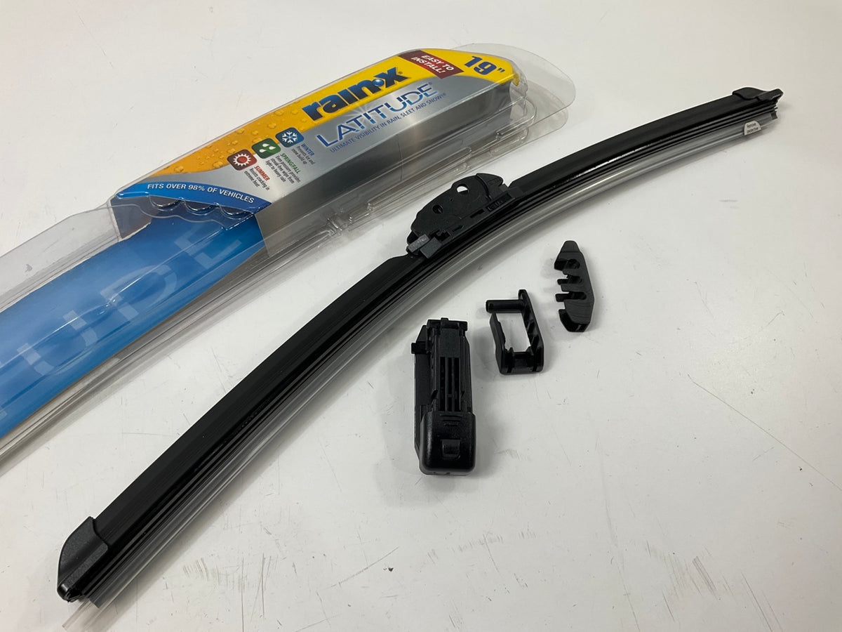 Rain-x 5079276 Latitude 8-in-1 Windshield Wiper Blade - 19''