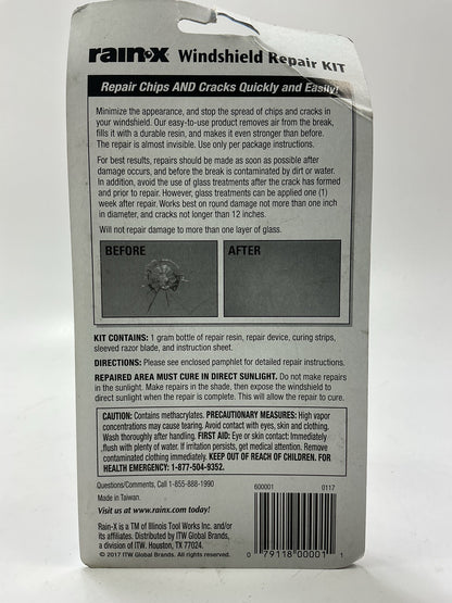 Rain-X 600001 Windshield Repair Kit