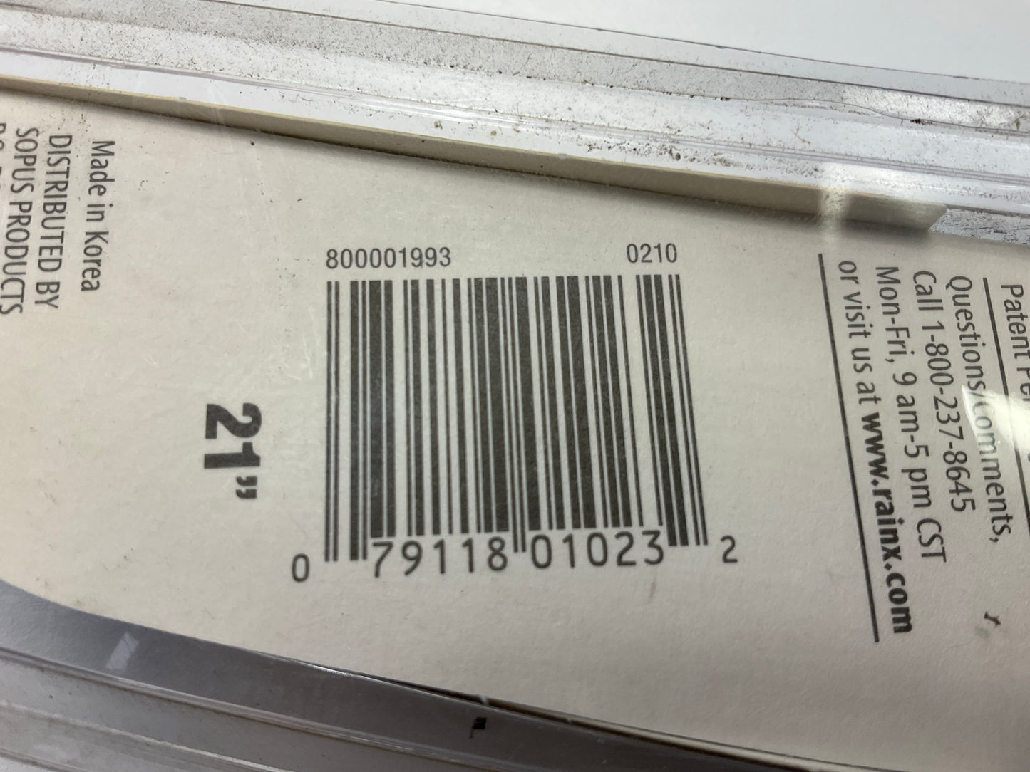 Rain-x 800001993 Windshield Wiper Blade 21'' -  Rain-X Repel